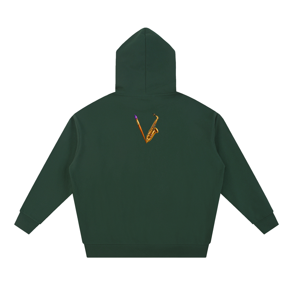 Peace Be Smoov Camo Graphic Heavyweight Hoodie – product image 12