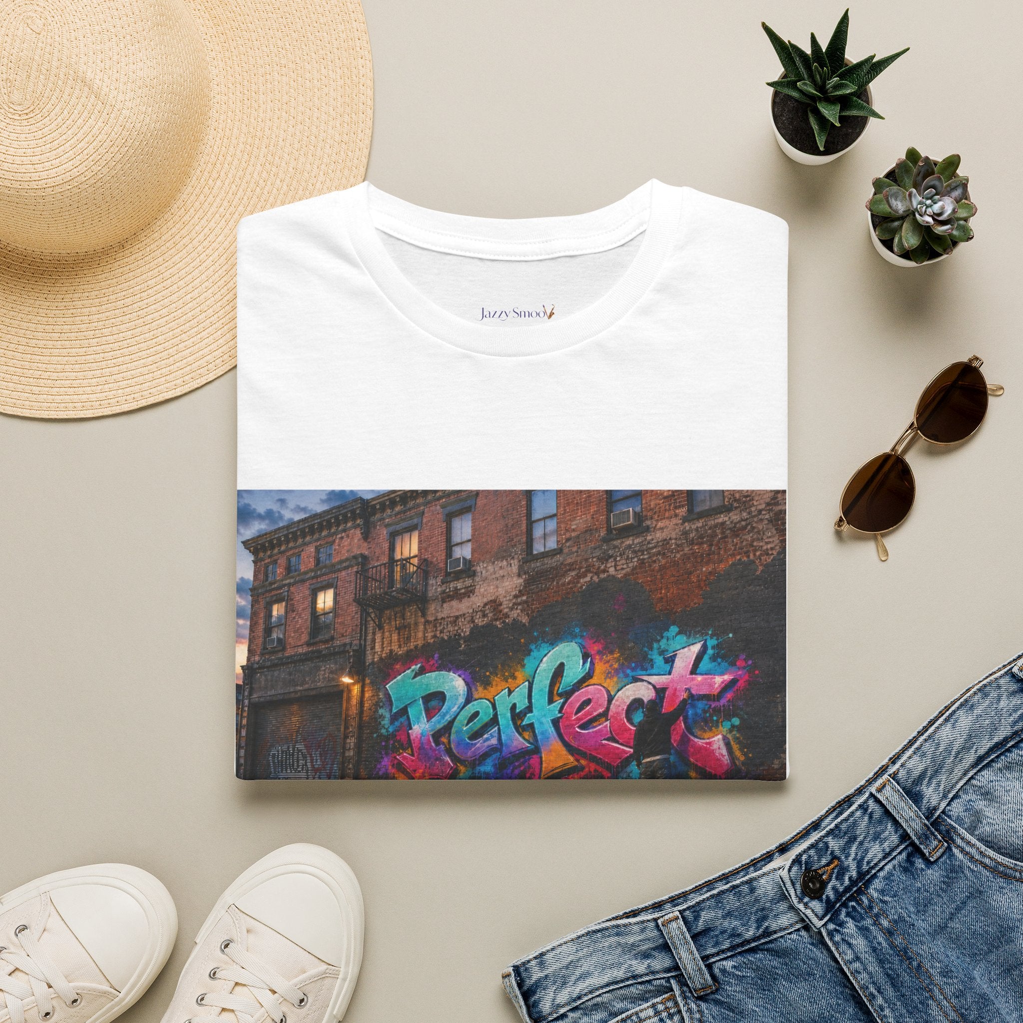 Art Is Imperfection Graffiti Graphic T-Shirt – product image 3