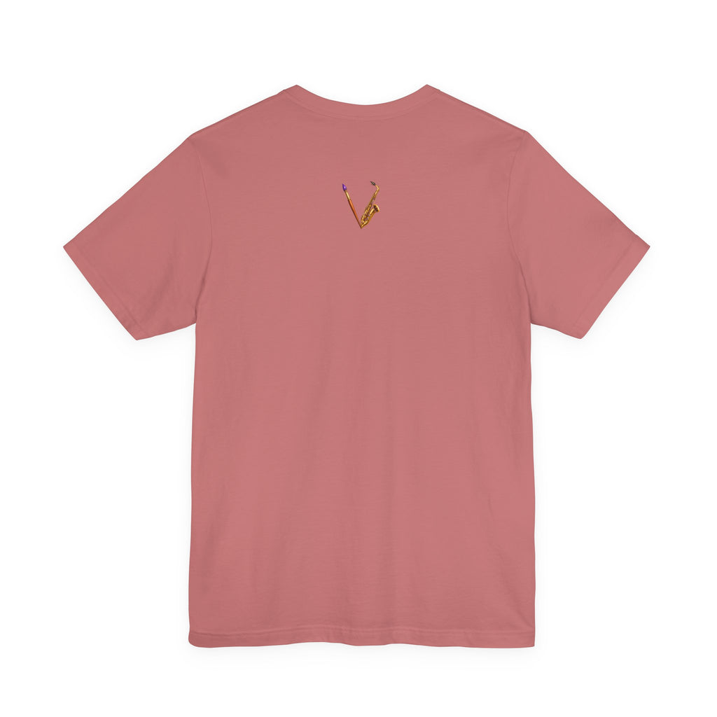 Unisex Creator of Art colorful music note graphic T-shirt – view 15