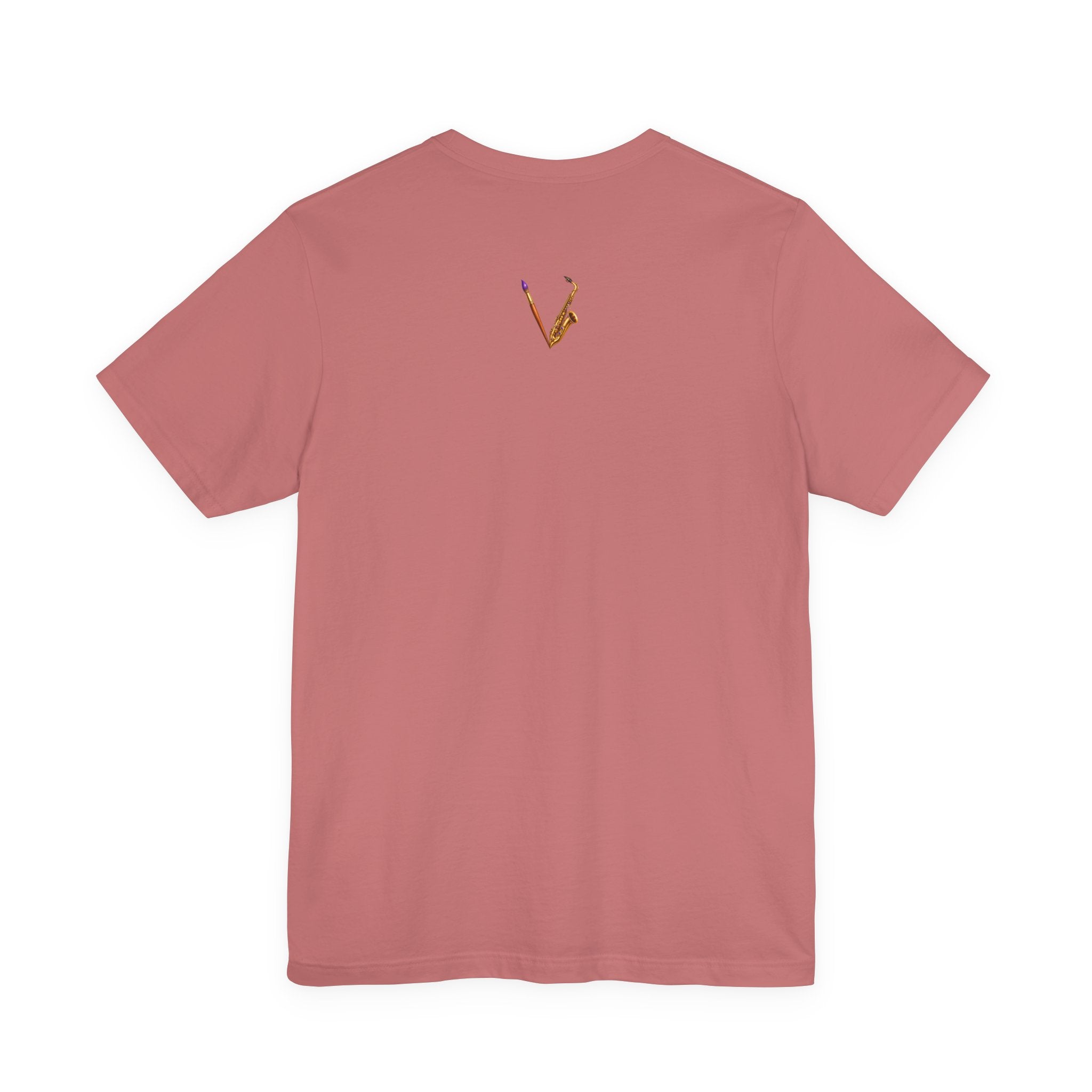 Unisex Creator of Art colorful music note graphic T-shirt – view 15