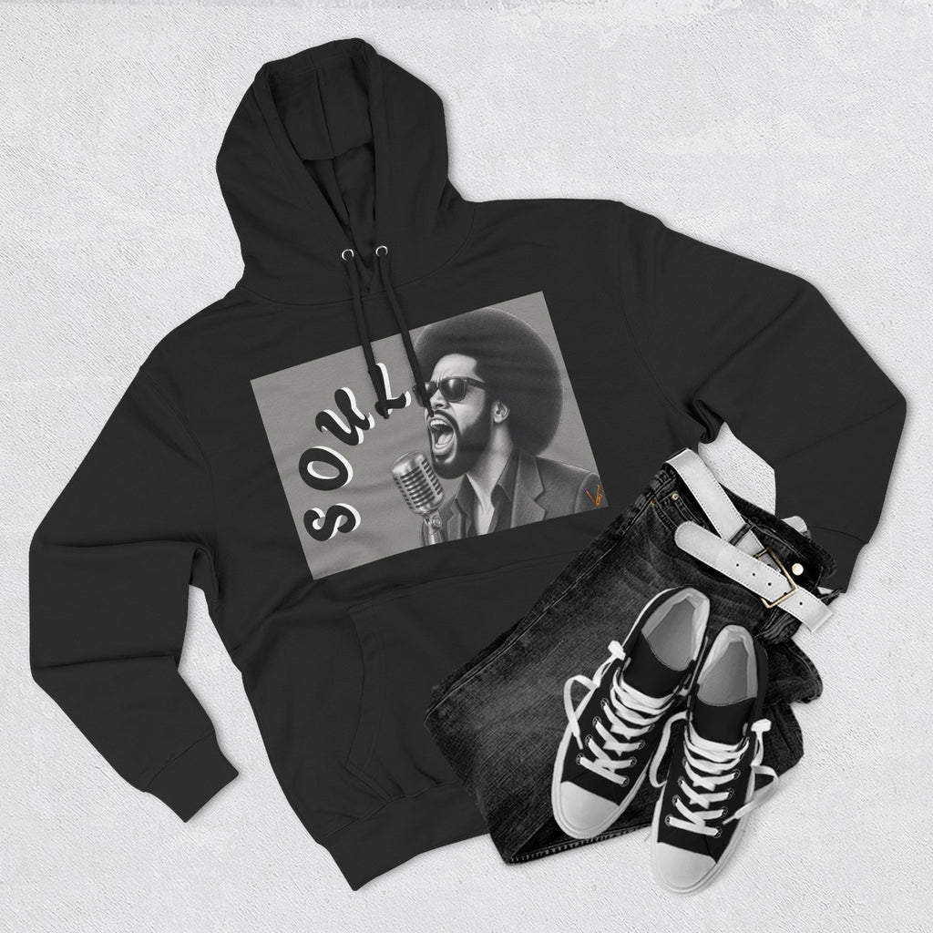 Men’s Soul Singer Graphic Pullover Hoodie – product image 10