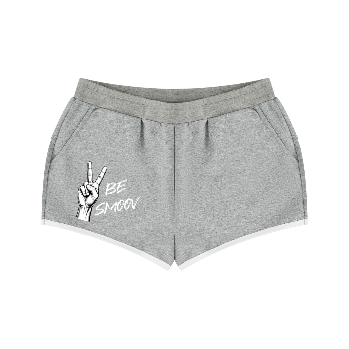 Women’s Peace Be Smoov Retro Athletic Shorts – product image 5