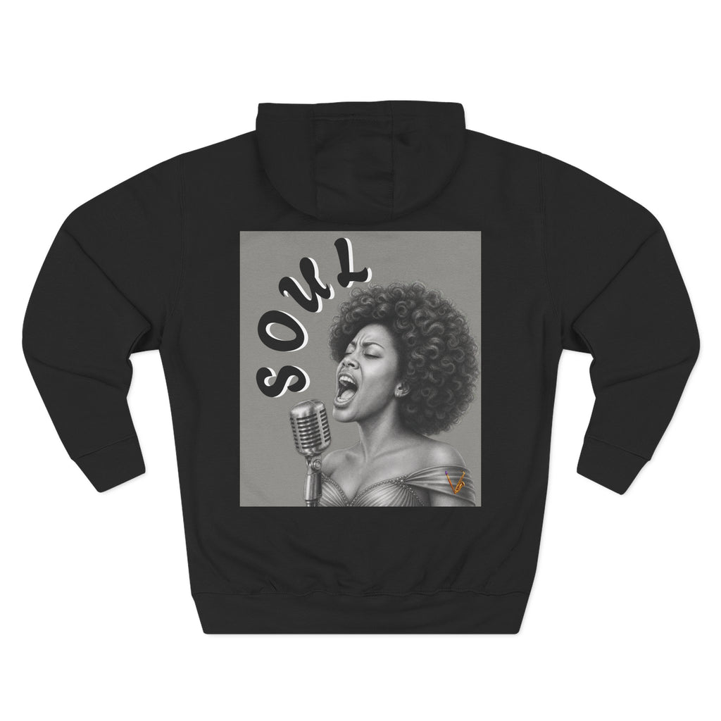 Women’s Soul Singer Graphic Pullover Hoodie – product image 9