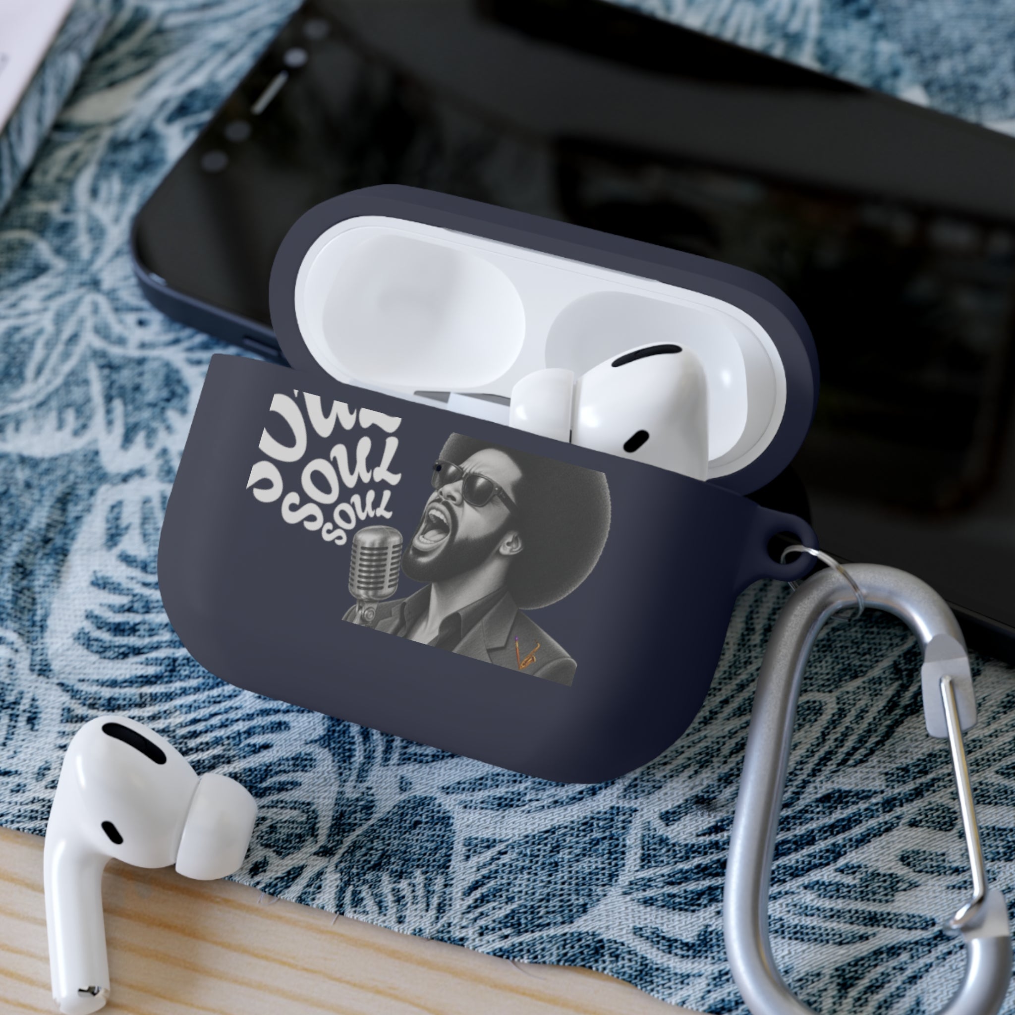 Soul Singer AirPods case in black or navy