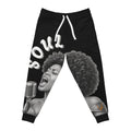 Women’s Soul Singer Black Graphic Joggers – product image 1