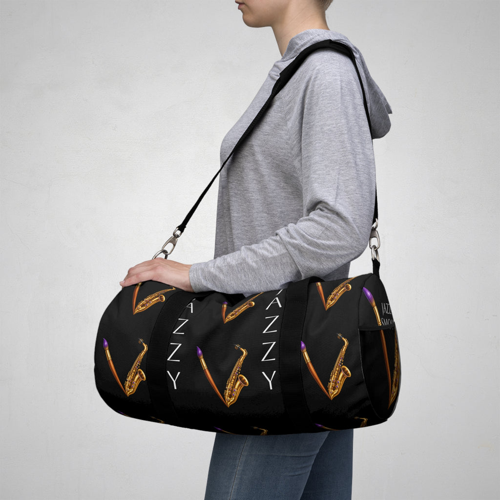 Jazzy Smoov black saxophone duffel bag