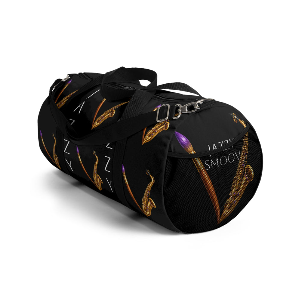 Jazzy Smoov black saxophone duffel bag