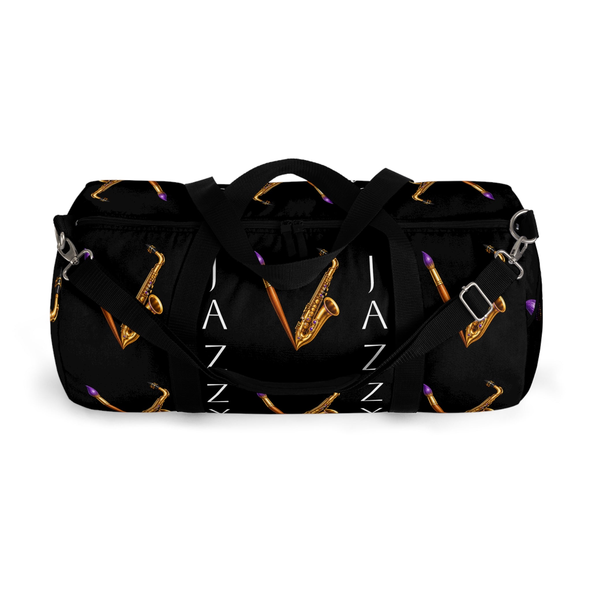 Jazzy Smoov black saxophone duffel bag