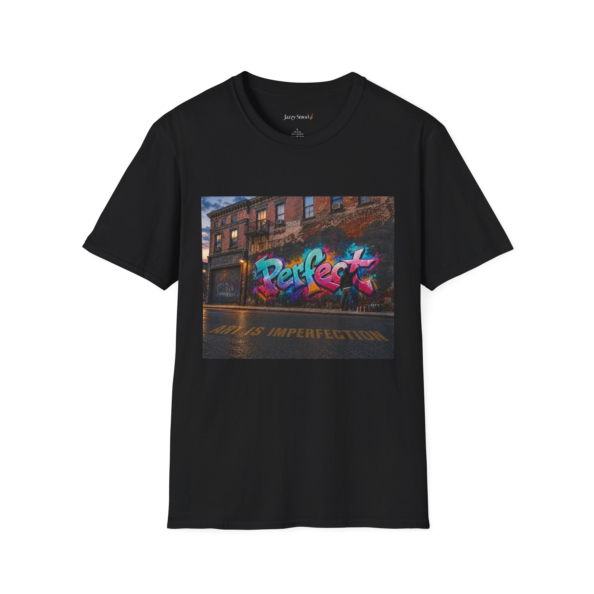 Art Is Imperfection Graffiti Graphic T-Shirt – product image 1
