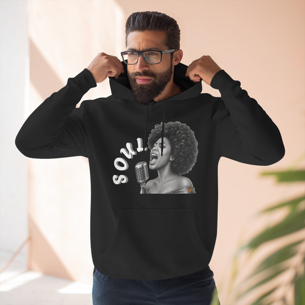 Women's Soul Singer Graphic Pullover Hoodie