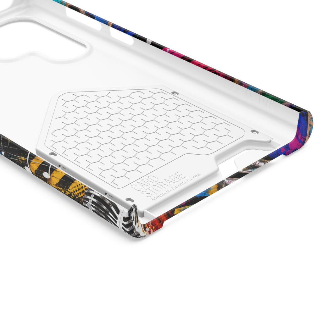 Caution Artist at Work phone case with card holder – view 62