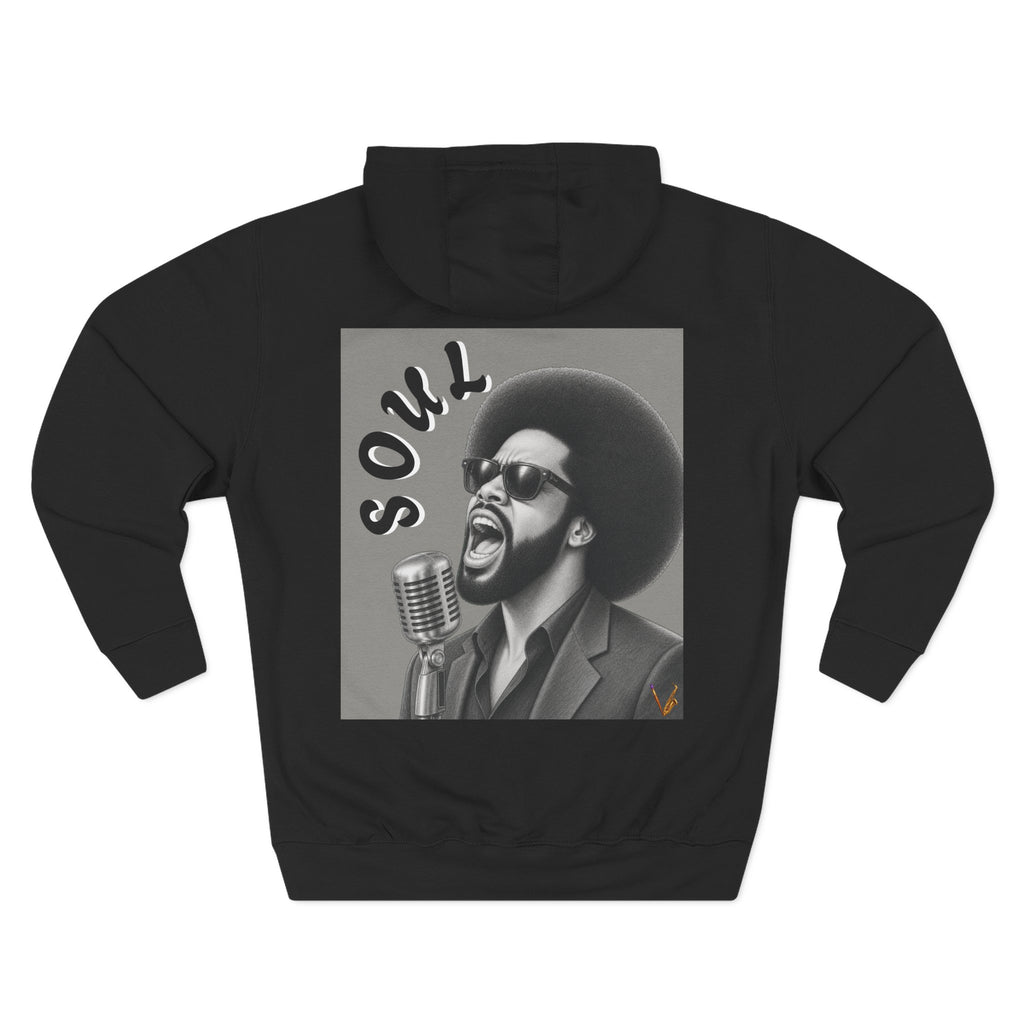 Men’s Soul Singer Graphic Pullover Hoodie – product image 9