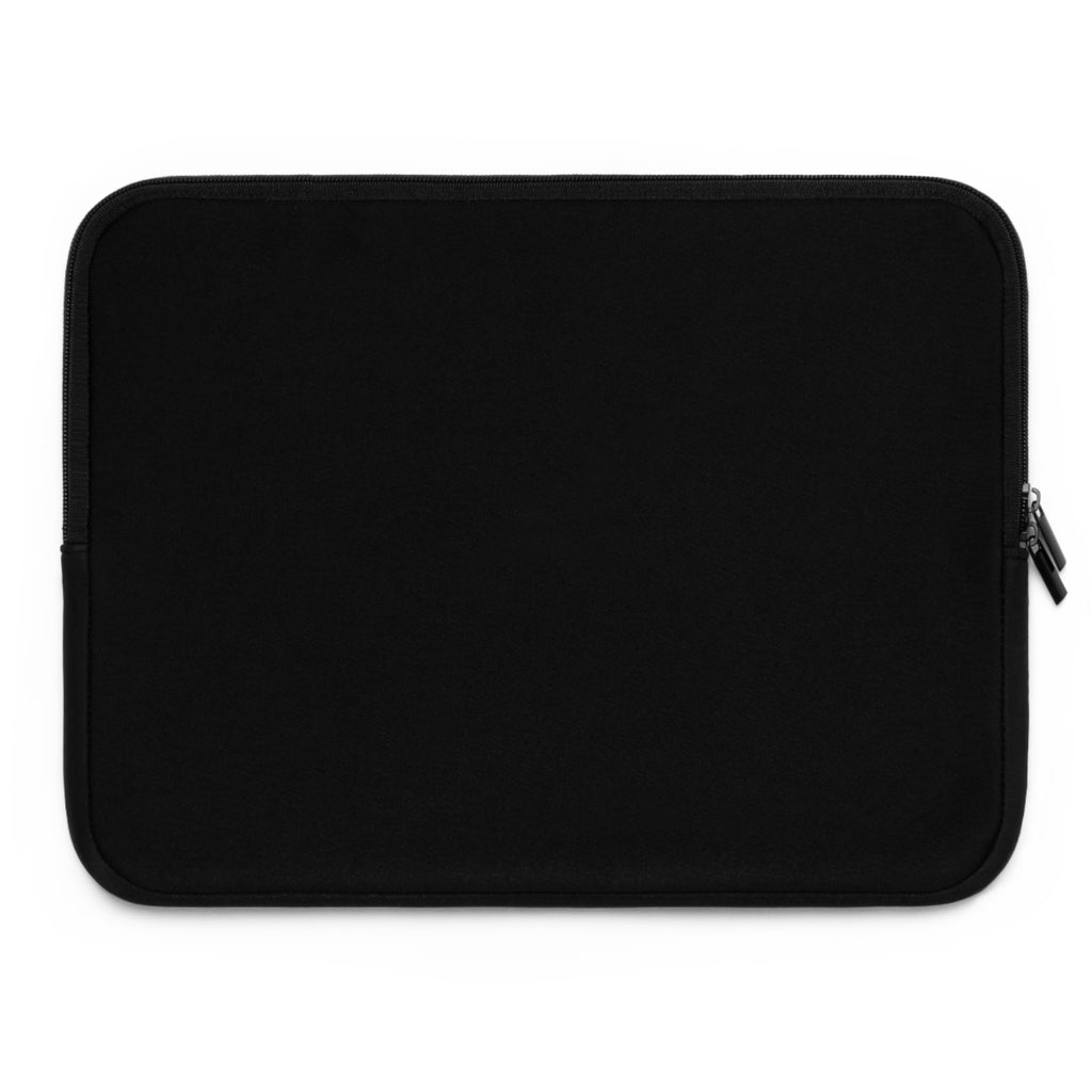 Jazzy Groove black saxophone art laptop sleeve