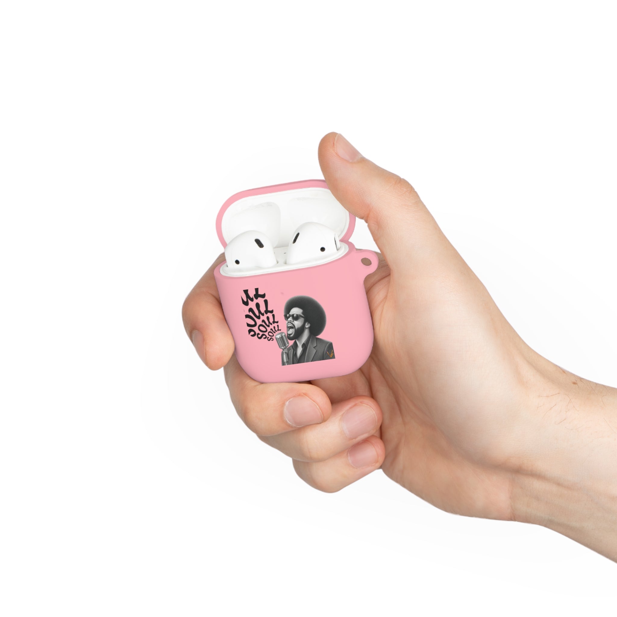 Soul Singer AirPods case in white, mint or pink
