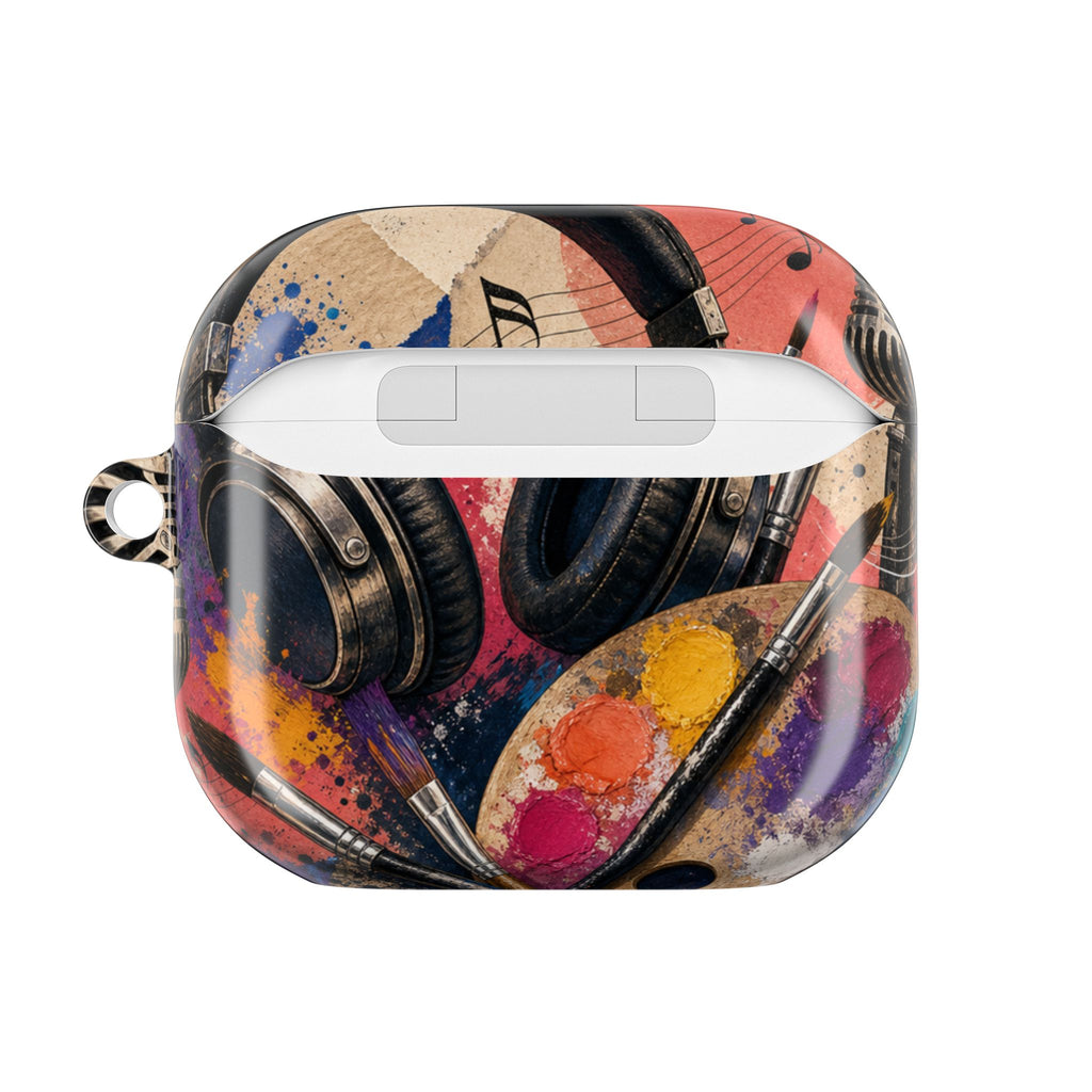 Art and music collage protective AirPods case – view 22