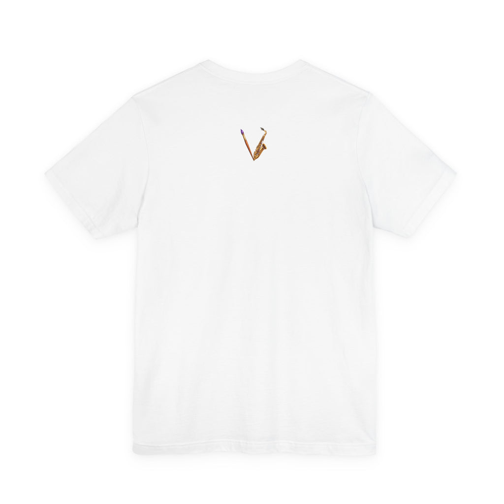 Unisex Creator of Art colorful music note graphic T-shirt – view 10