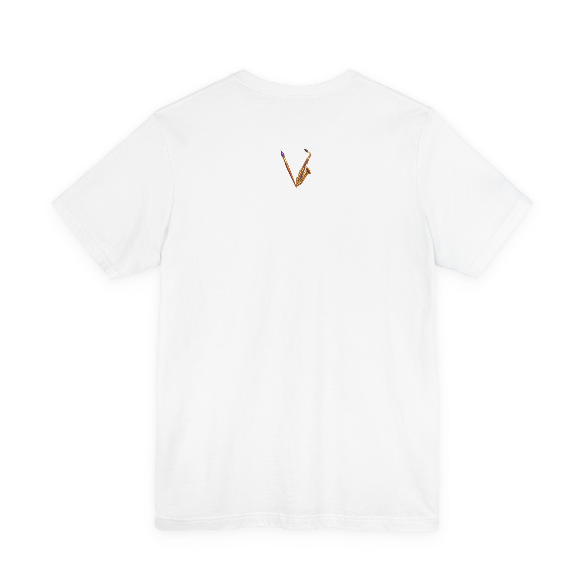 Unisex Creator of Art colorful music note graphic T-shirt – view 10