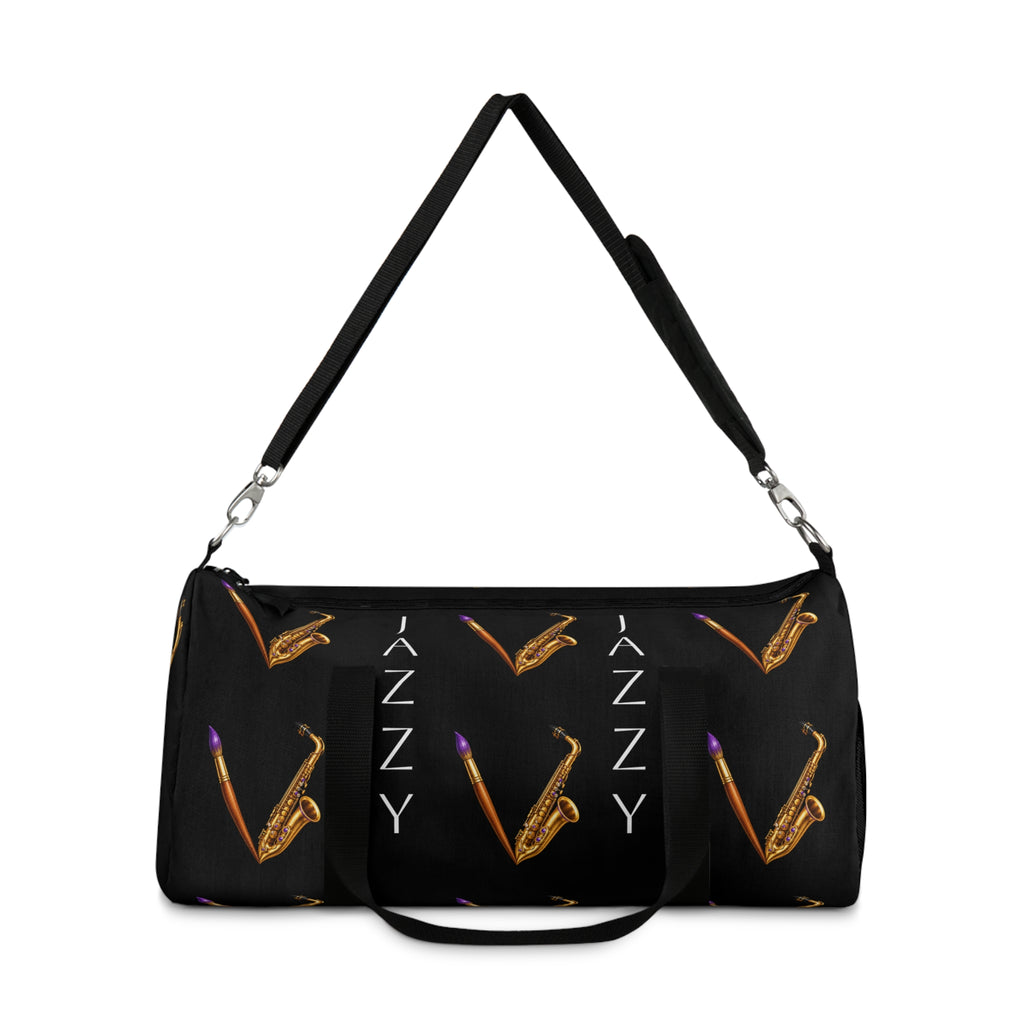 Jazzy Smoov black saxophone duffel bag