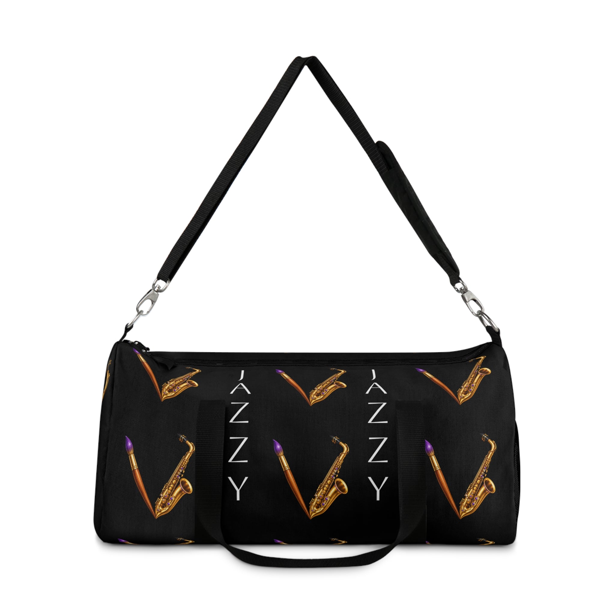 Jazzy Smoov black saxophone duffel bag