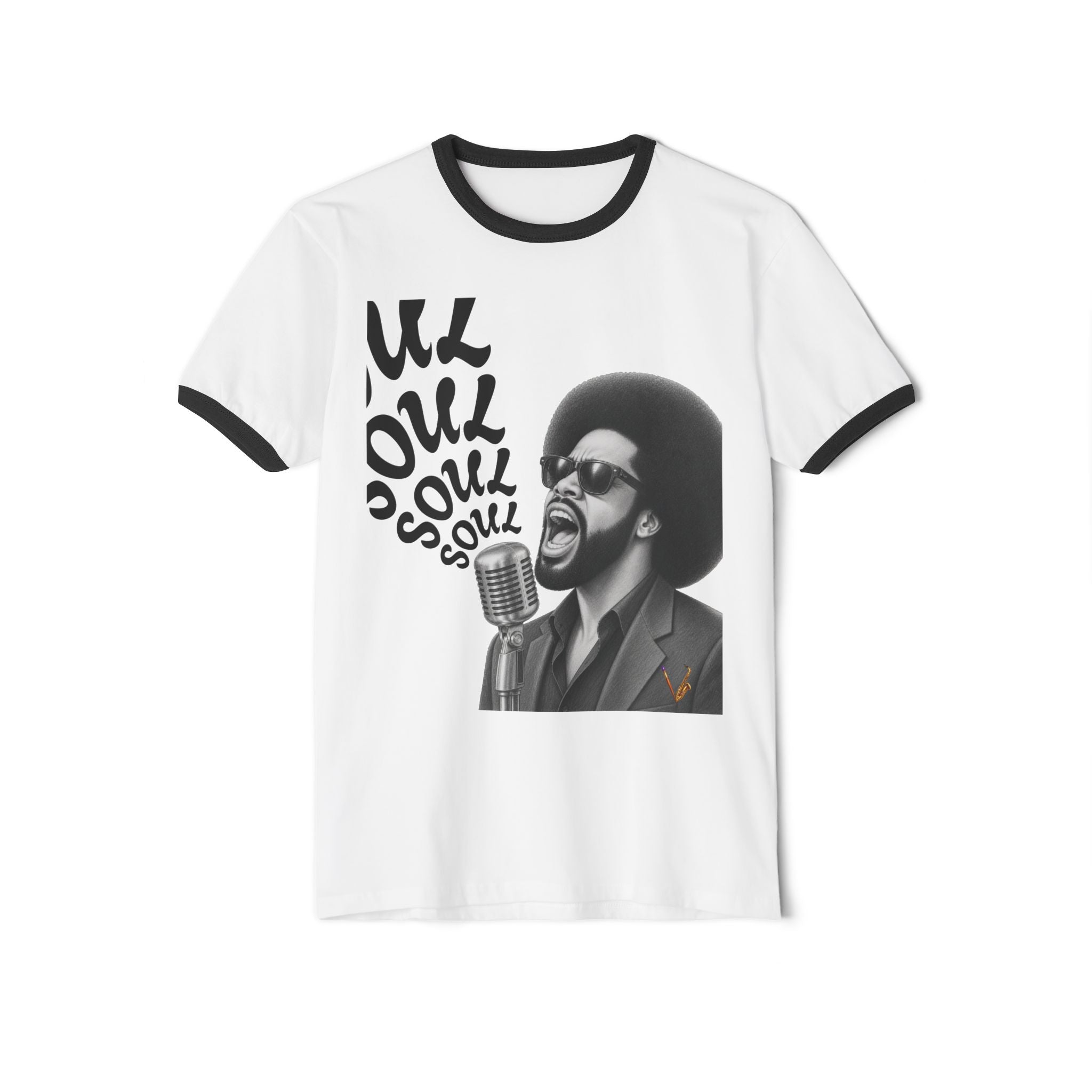 Soul Singer Vintage Ringer Graphic T-Shirt – product image 2