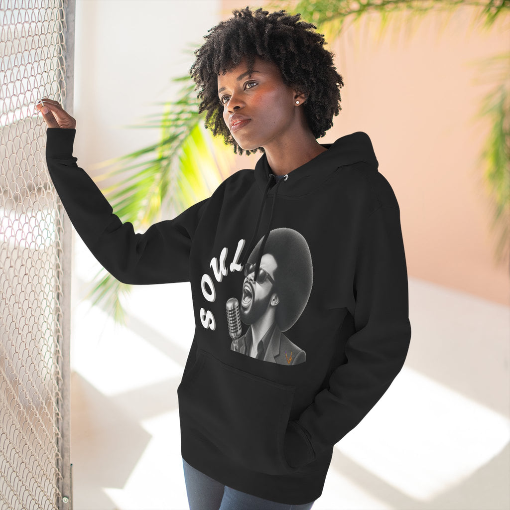 Men's Soul Singer Graphic Pullover Hoodie