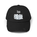 Too Cool distressed cotton baseball cap