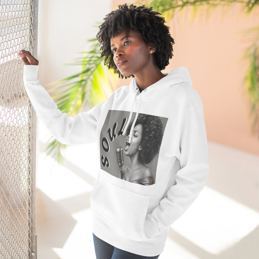 Women’s Soul Singer Graphic Pullover Hoodie – product image 7
