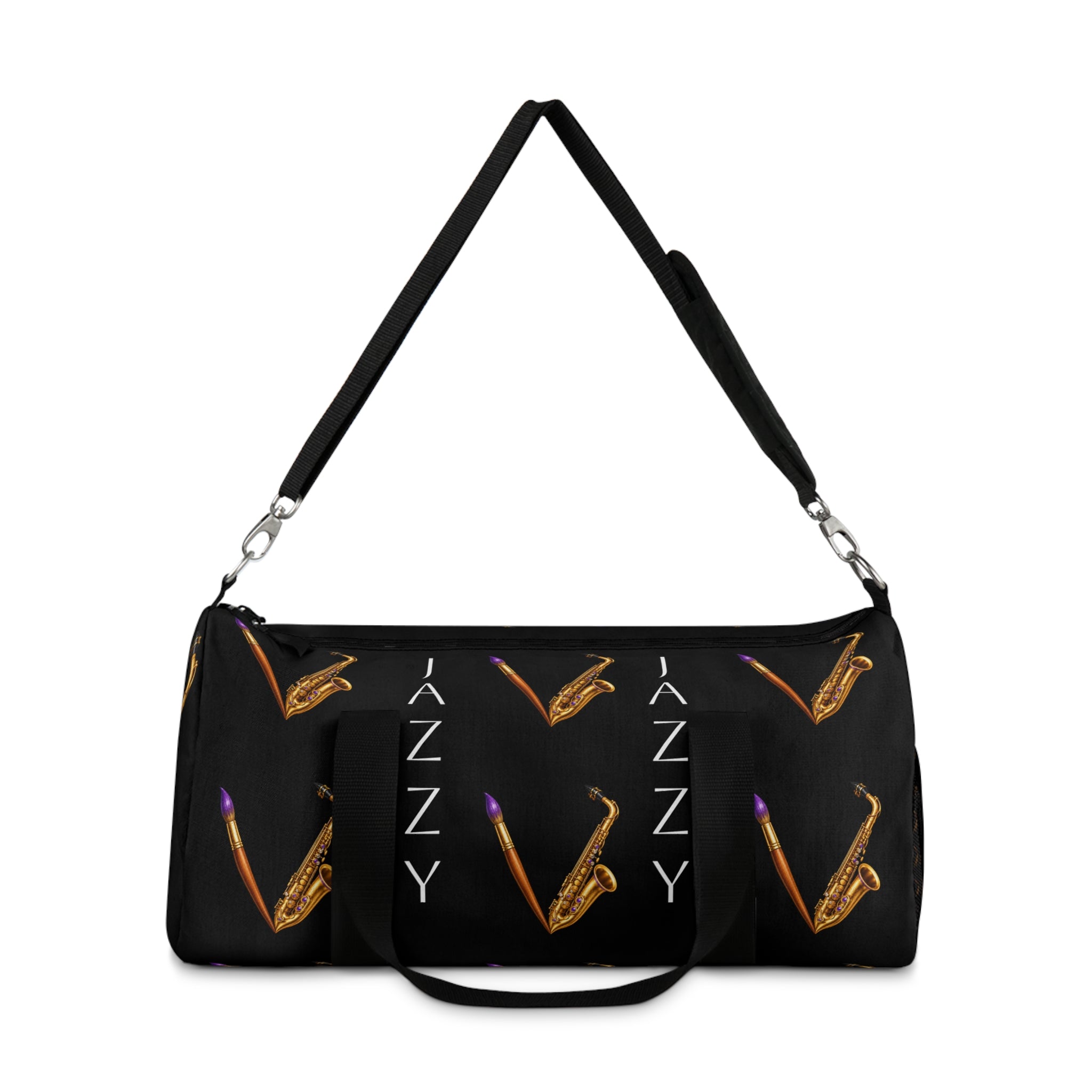 Jazzy Smoov black saxophone duffel bag