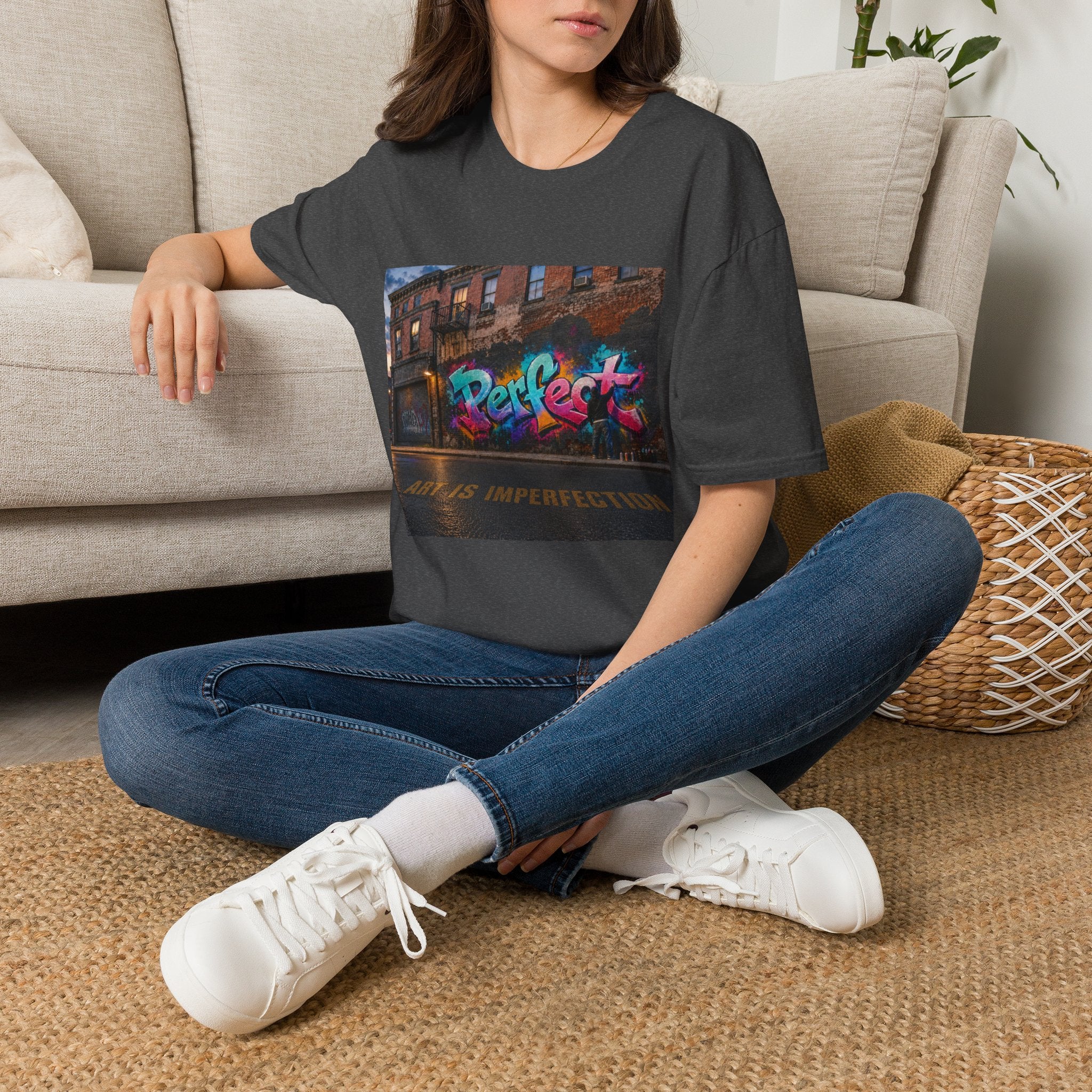 Art Is Imperfection Graffiti Graphic T-Shirt – product image 25