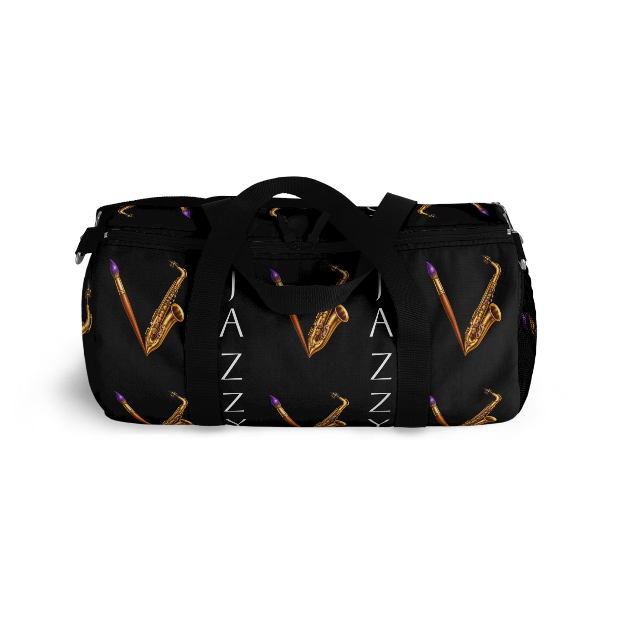 Jazzy Smoov black saxophone duffel bag