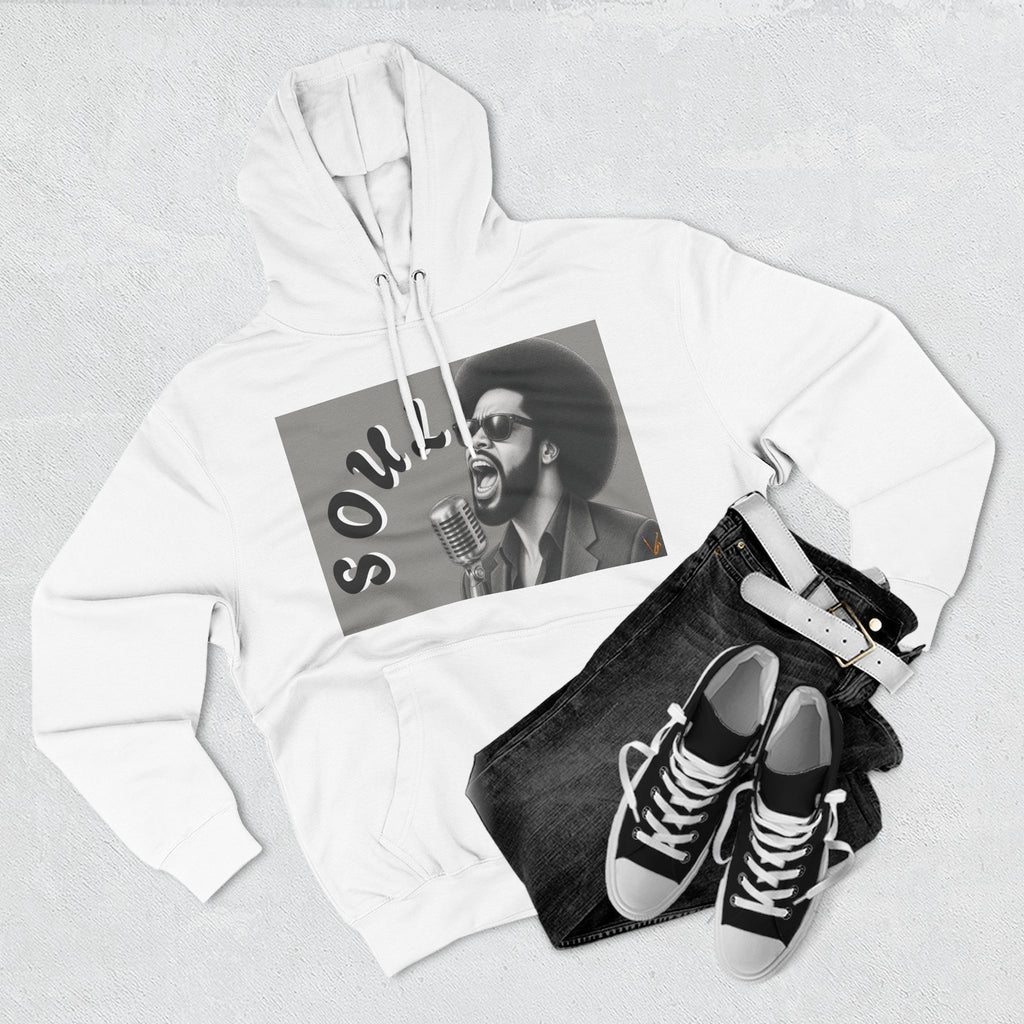 Men’s Soul Singer Graphic Pullover Hoodie – product image 4