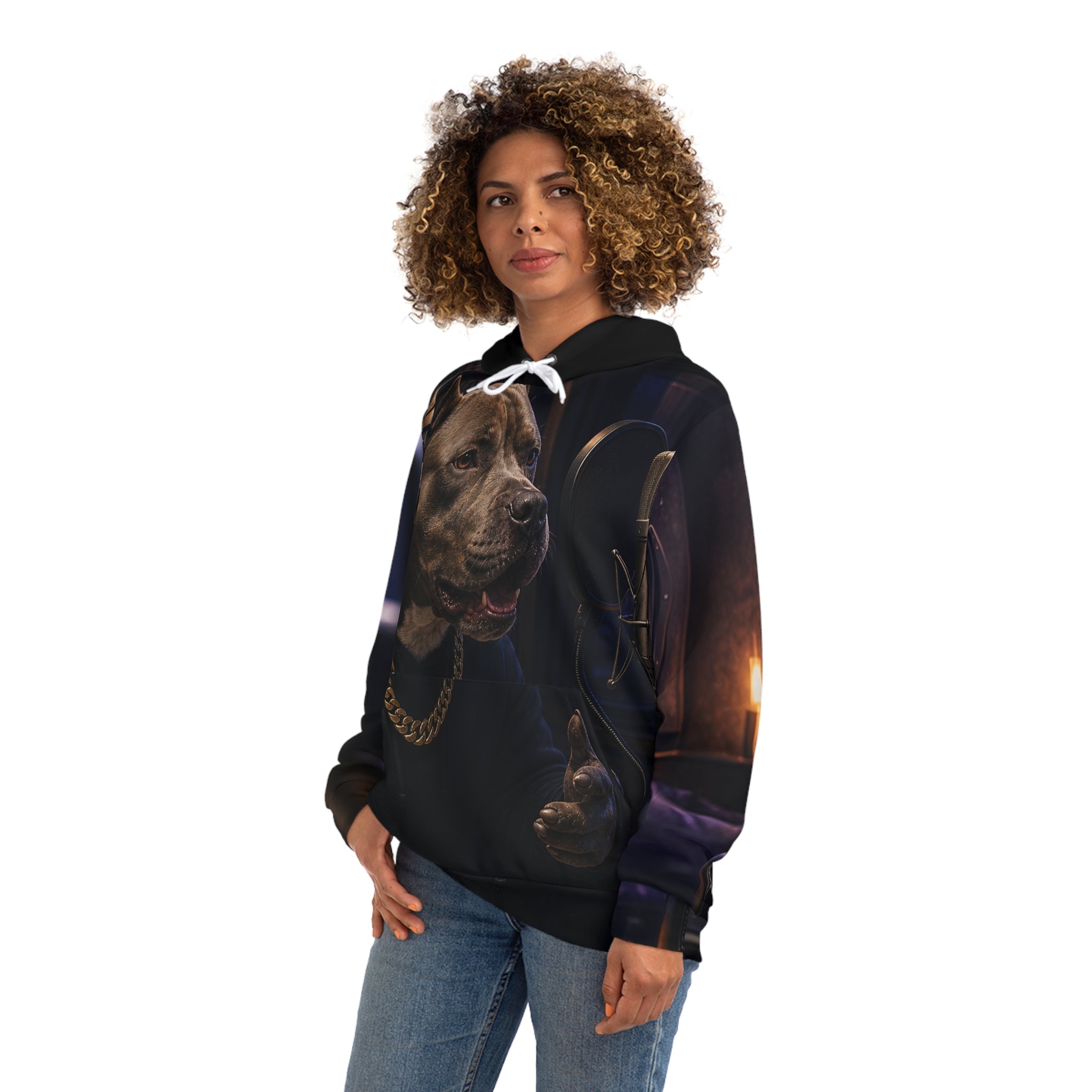 Studio Dog Music Producer Graphic Hoodie – product image 8