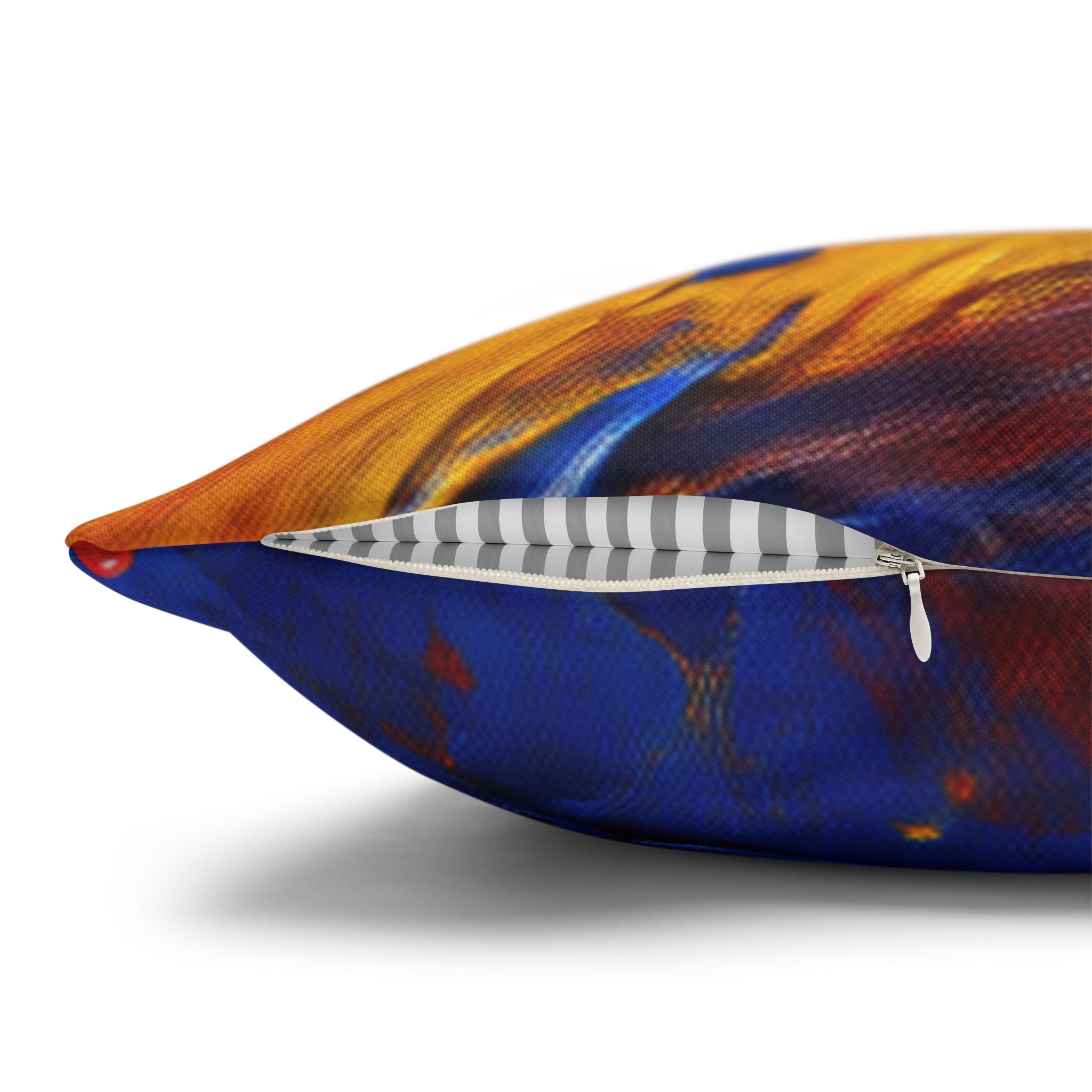 Studio Vibes colorful headphone throw pillow cover
