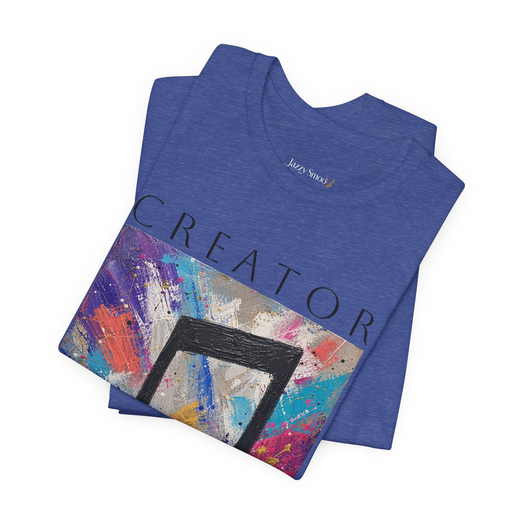 Unisex Creator of Art colorful music note graphic T-shirt – view 41