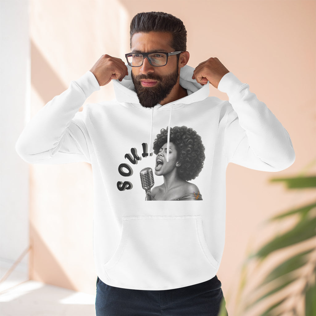 Women's Soul Singer Graphic Pullover Hoodie