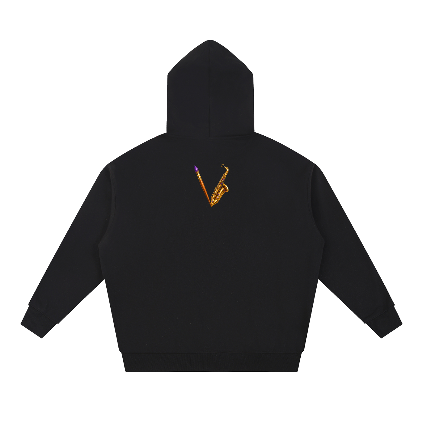 Peace Be Smoov Camo Graphic Heavyweight Hoodie – product image 10