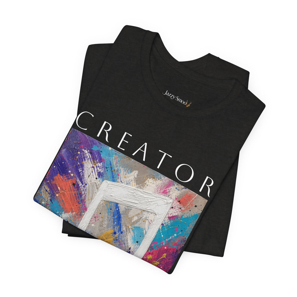 Unisex Creator of Art colorful music note graphic T-shirt – view 31