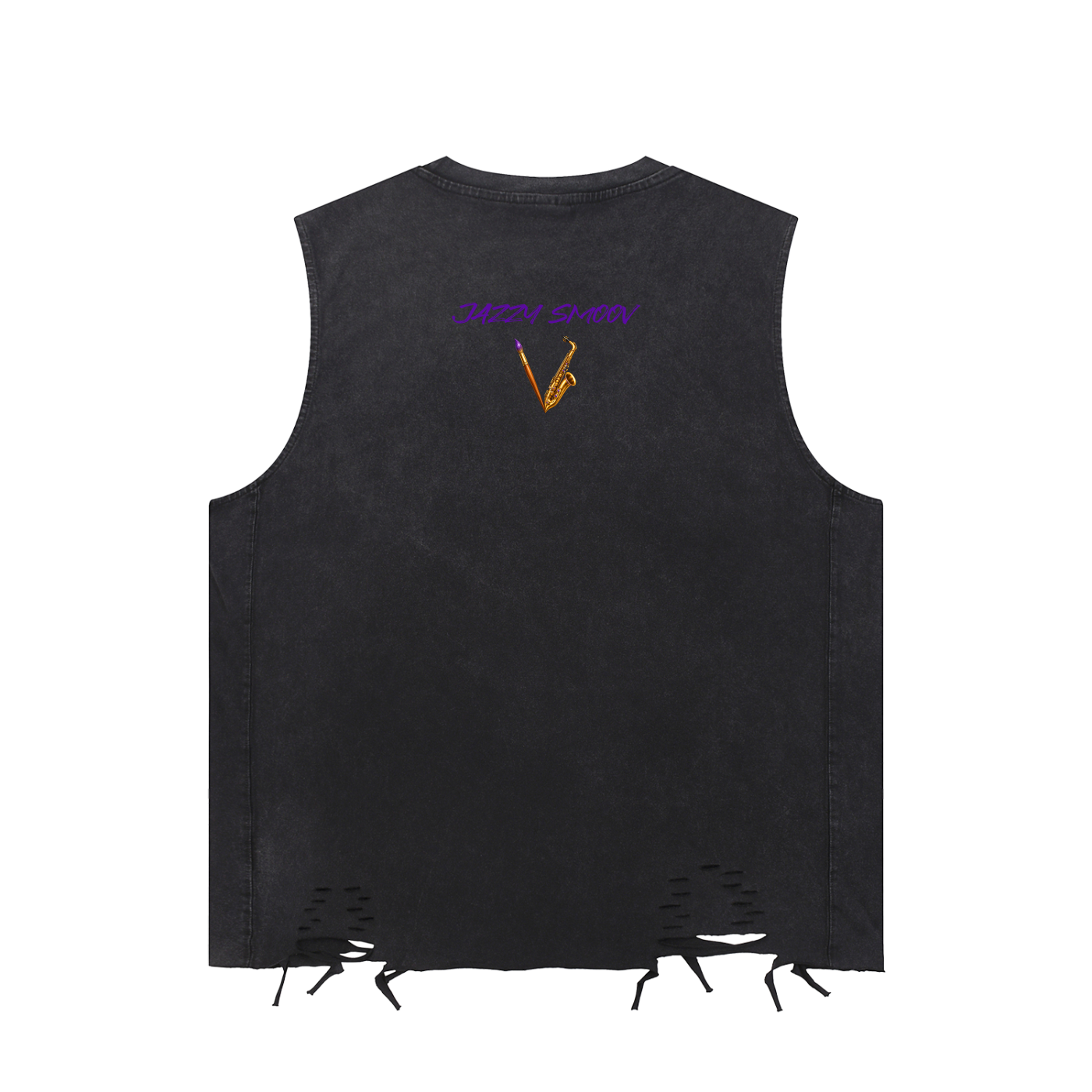 Too Cool Snow-Washed Raw-Hem Cotton Tank Top – product image 2
