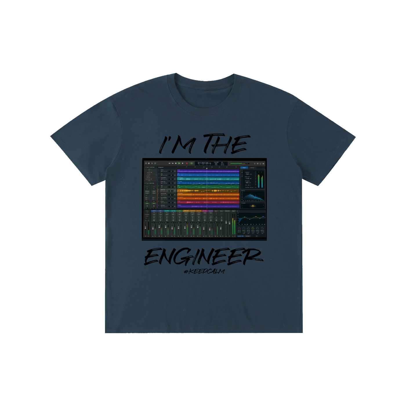 I’m the Engineer Music Producer Graphic T-Shirt – product image 5