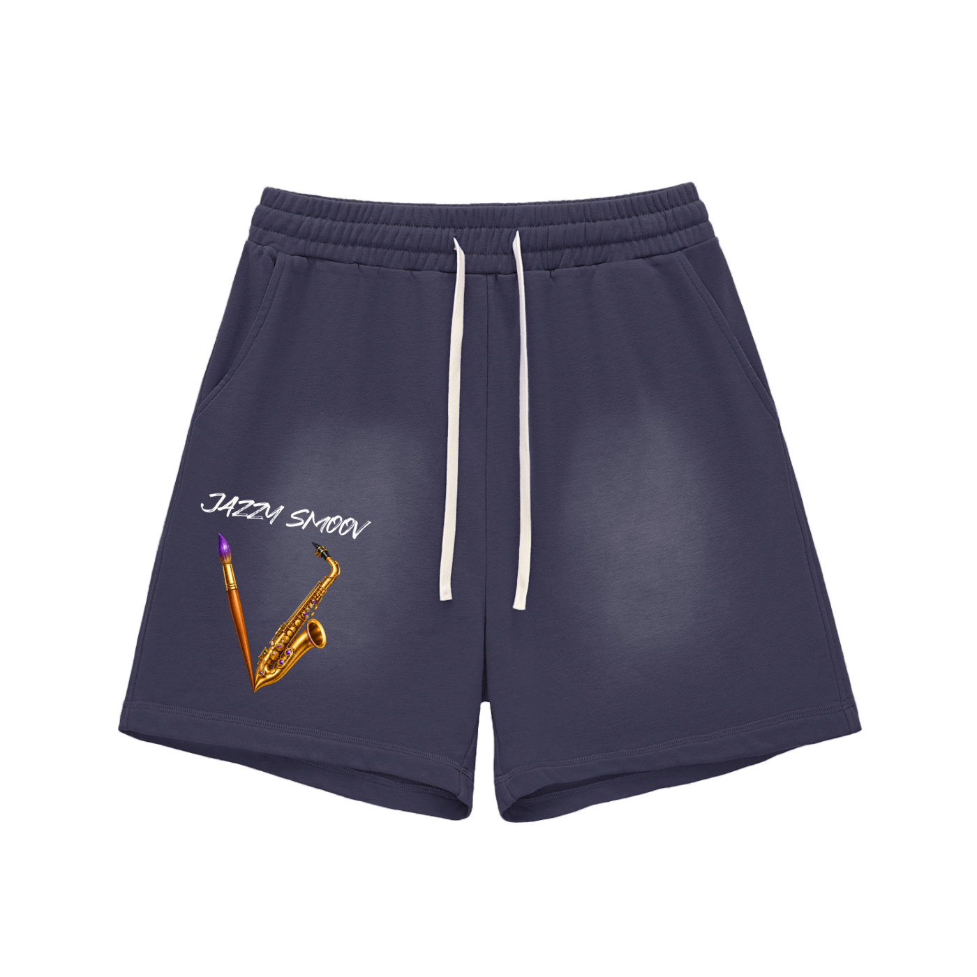 Jazzy Smoov Sun-Faded Heavyweight Cotton Shorts – product image 3