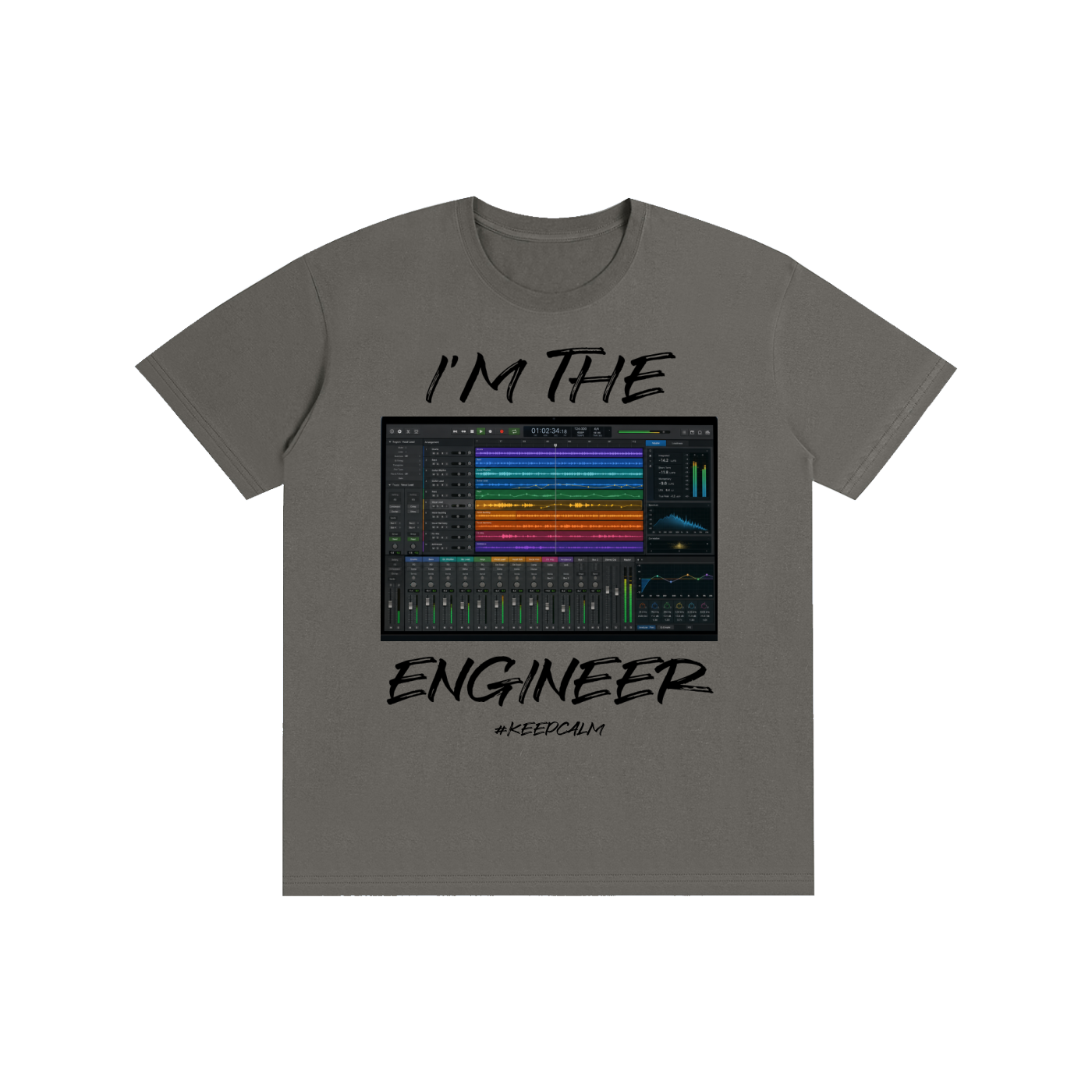 I’m the Engineer Music Producer Graphic T-Shirt – product image 9