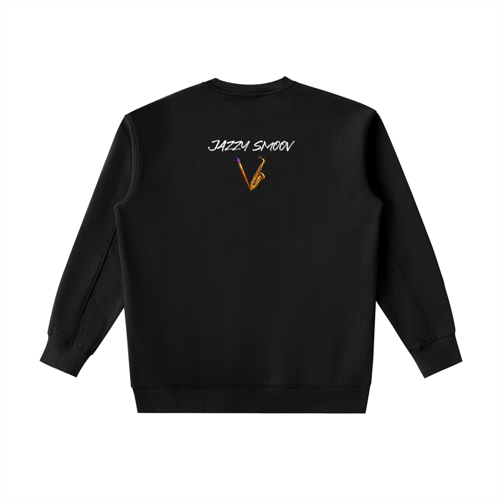 Music Soothes Me Cat & Guitar Graphic Sweatshirt – product image 2