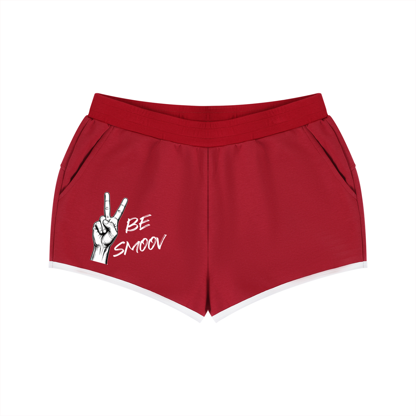 Women’s Peace Be Smoov Retro Athletic Shorts – product image 7