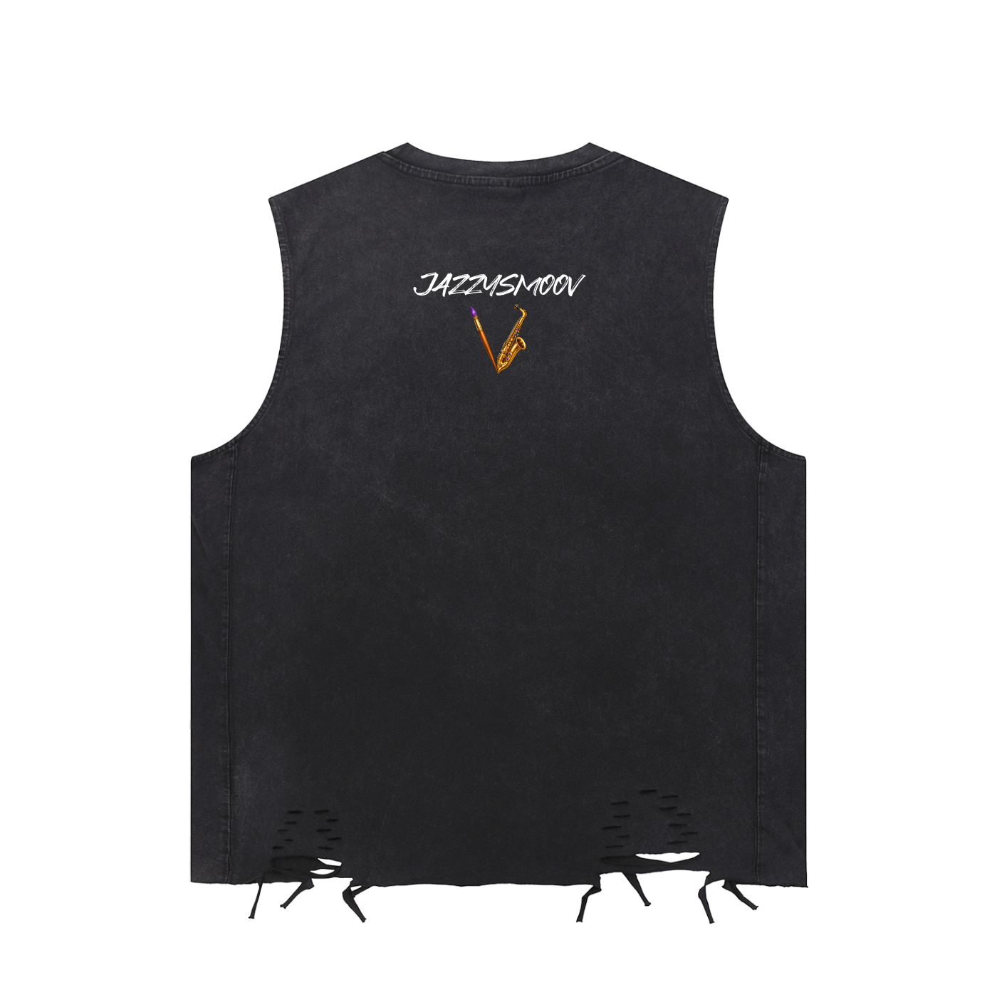 Too Cool Snow-Washed Raw-Hem Cotton Tank Top – product image 4