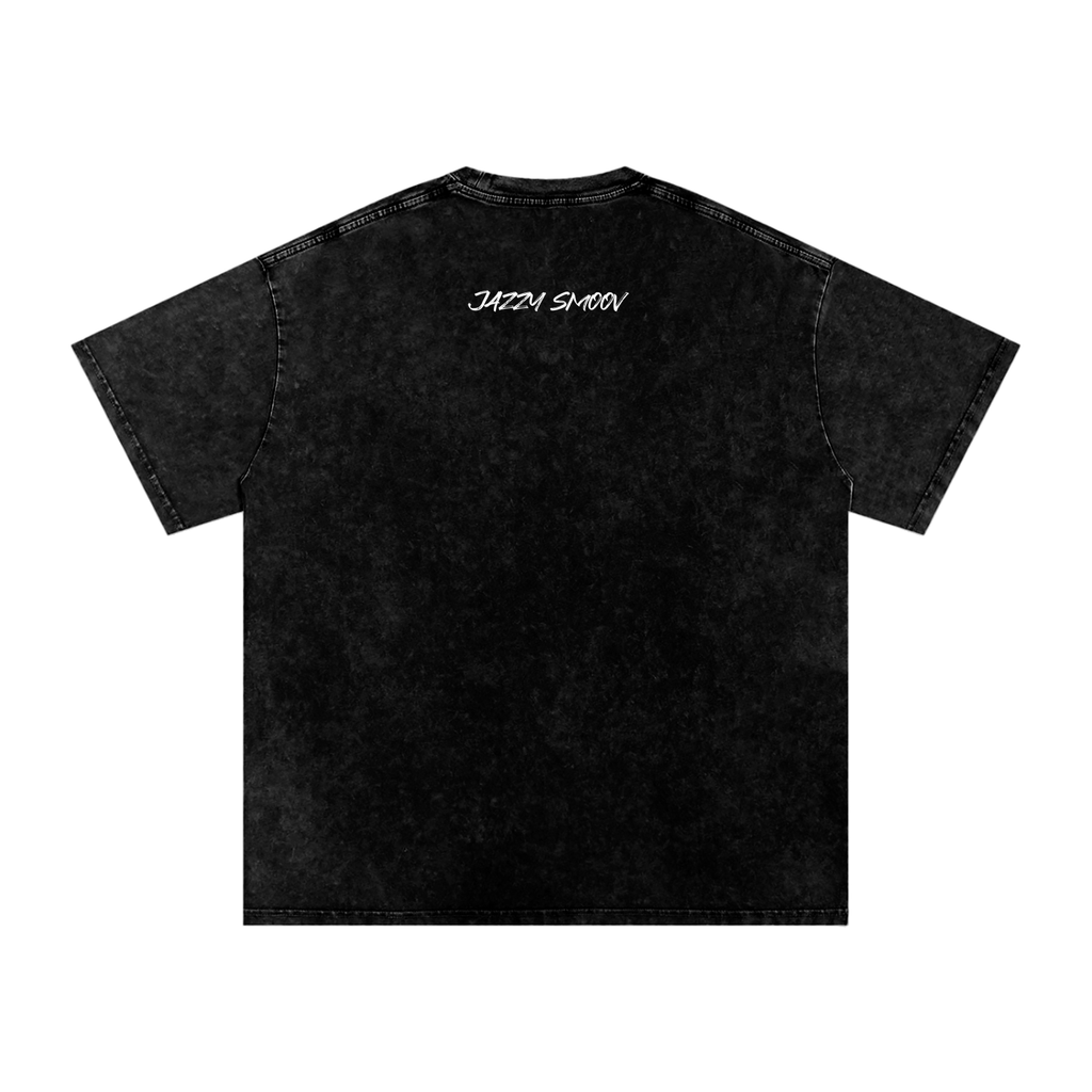 Jazzy Smoov Keep Calm Oversized T-Shirt – Black – product image 2