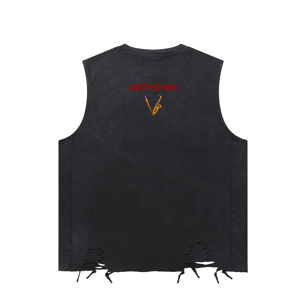 Too Cool Snow-Washed Raw-Hem Cotton Tank Top – product image 6