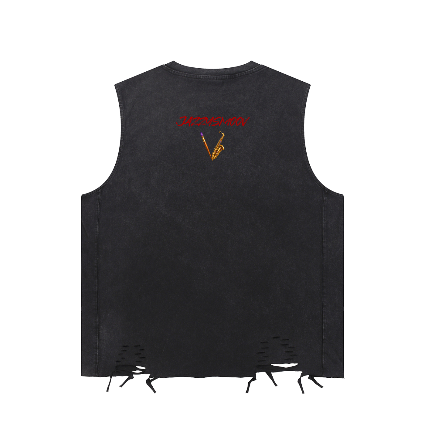 Too Cool Snow-Washed Raw-Hem Cotton Tank Top – product image 6